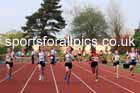 The 75 metres, 2025 NEGP No. 1, Monkton Stadium, Jarrow. Photo: David T. Hewitson/Sports for All Pics